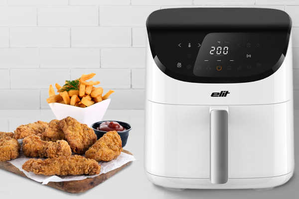 Frytkownica beztłuszczowa Elite Nutrifry AF5000 biała